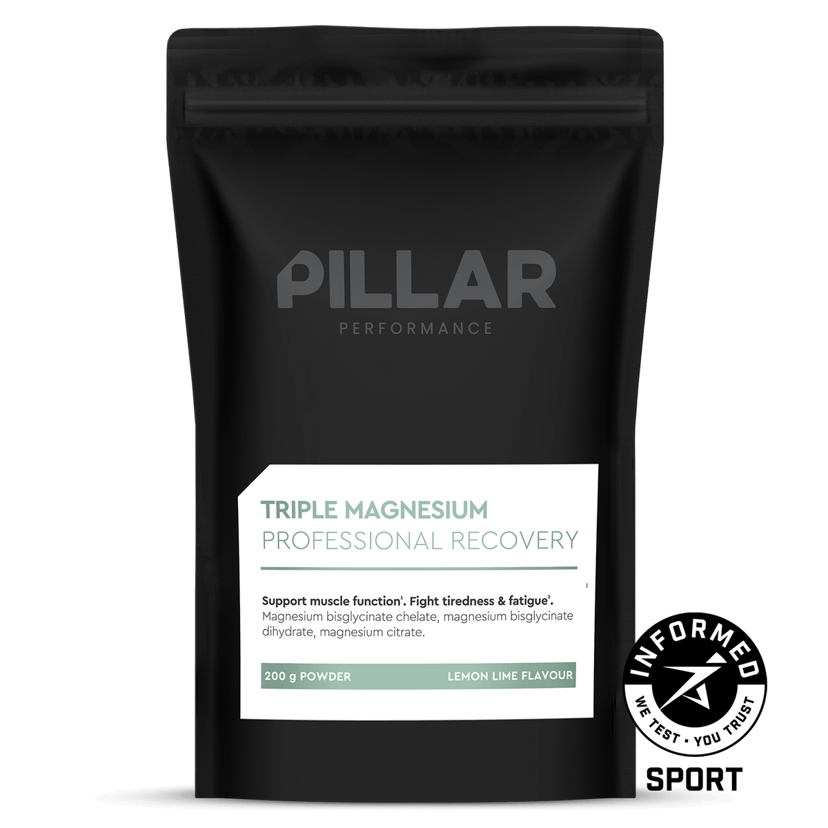 TRIPLE MAGNESIUM POWDER - Lemon Lime