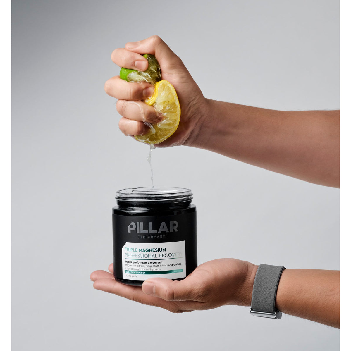 Triple Magnesium 200g Jar, Lemon Lime