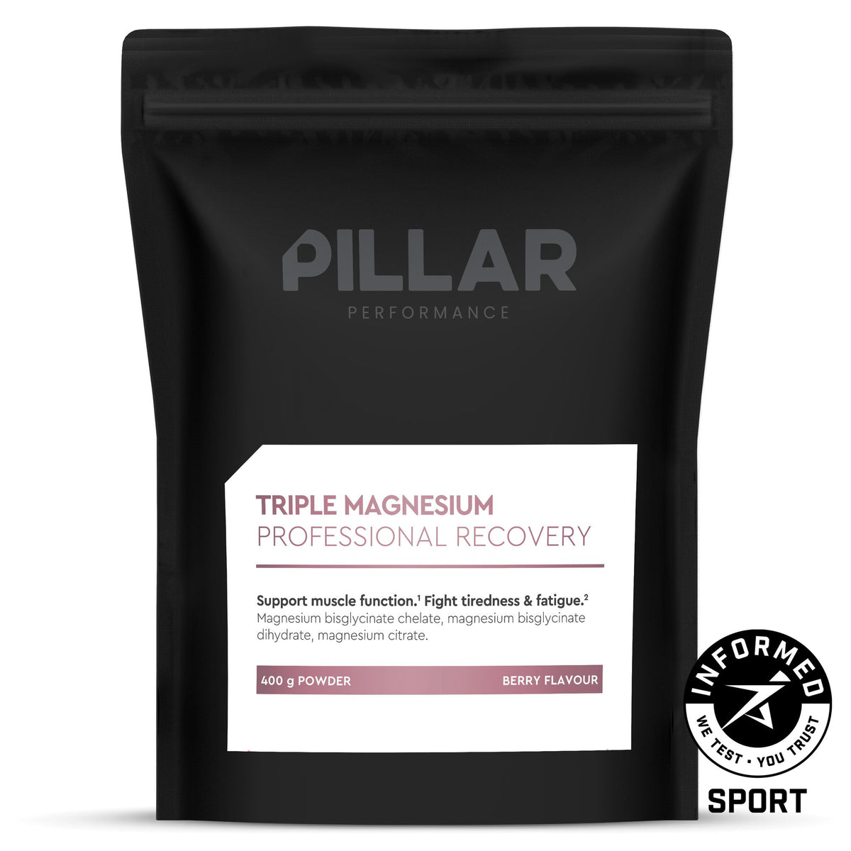 Triple Magnesium 400g Value Pack, Berry