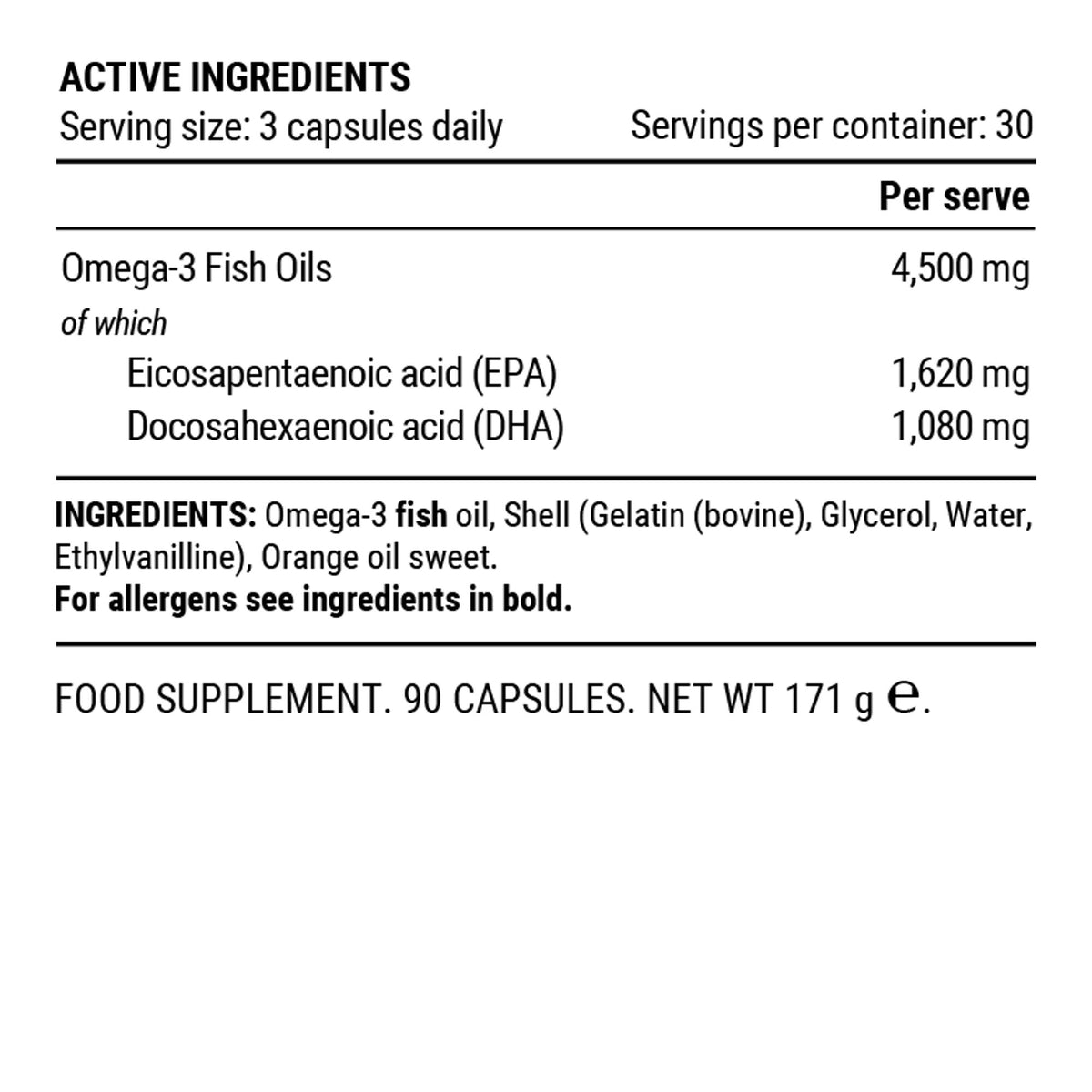 Ultra Omega 90 cps