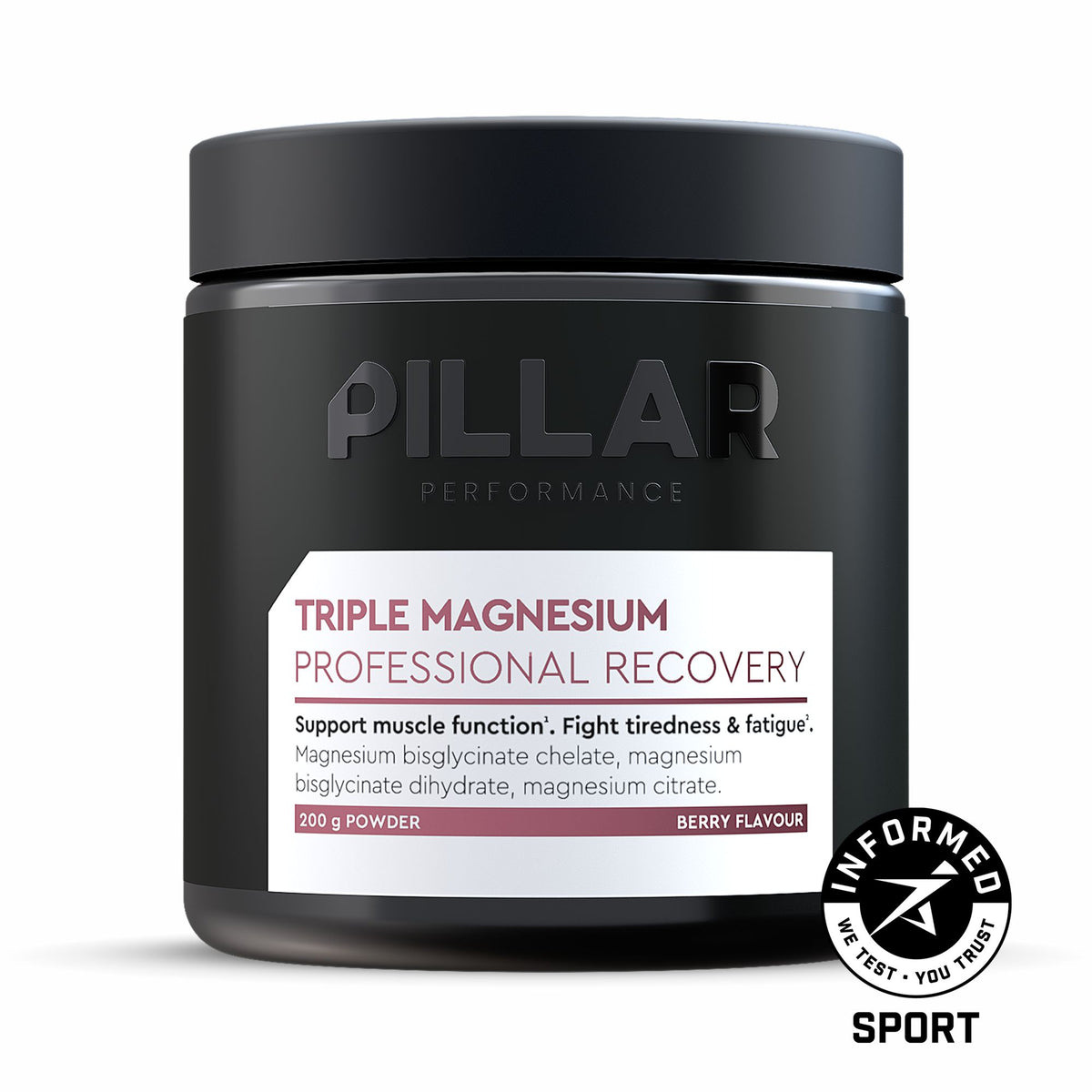 Triple Magnesium 200g Jar, Berry