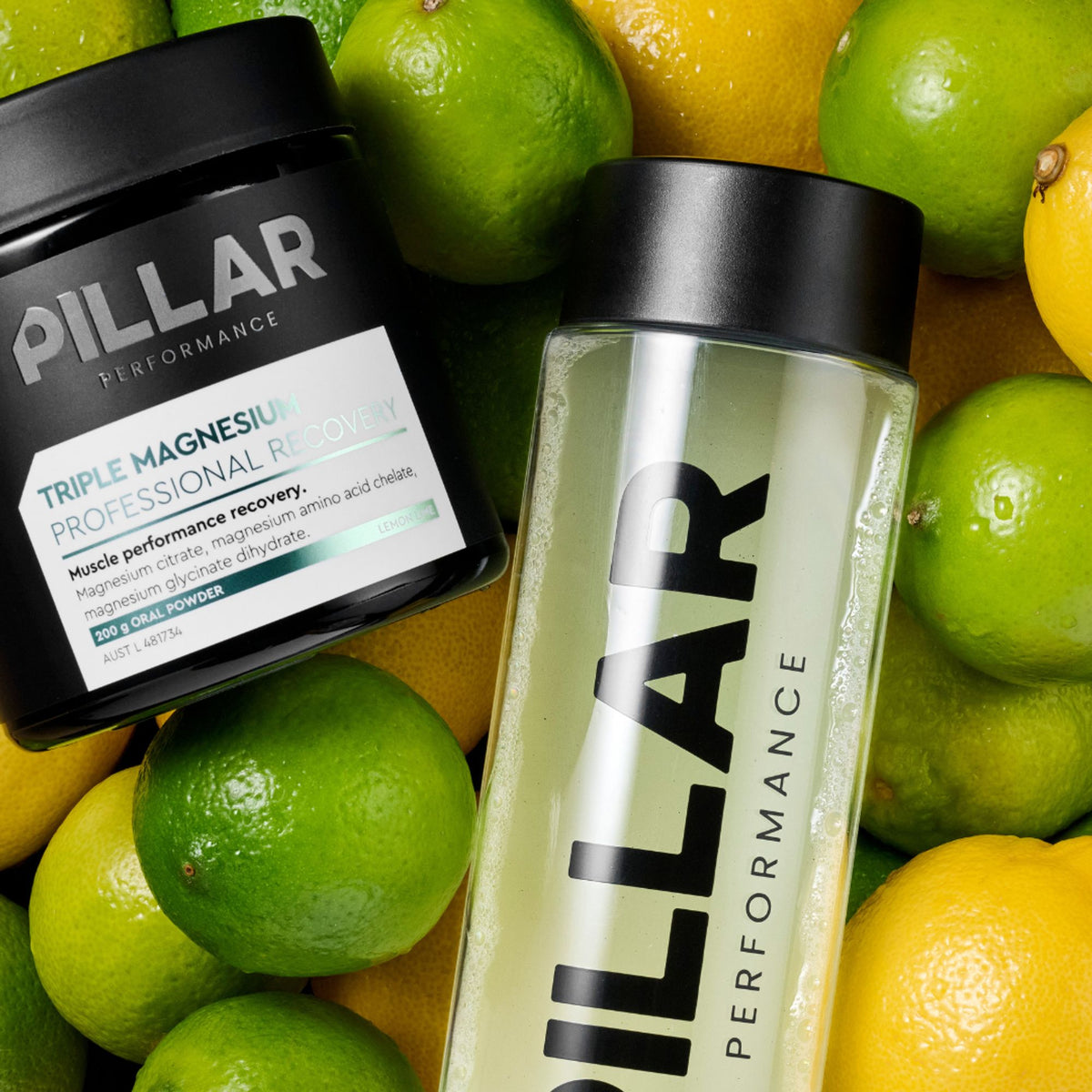 Triple Magnesium 200g Jar, Lemon Lime